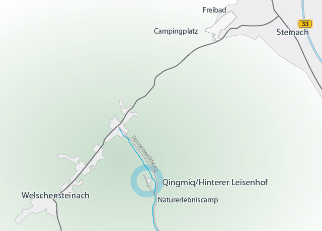 Karte Treffpunkt Hinterer Leisenhof